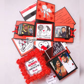 Two Layer Mystery Explosion Box | Red And Black